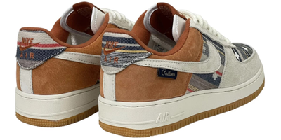 Nike Air Force 1 Low Canberra Grey Brown брендовая обувь