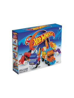Детский развивающий конструктор Bauer Набор из 4х машин "Hot Wheels" в коробке 3+