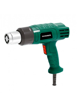 Фен технический FAVOURITE FHGP 2000, 2000 Вт, 400/600 С, 300/500 л/мин