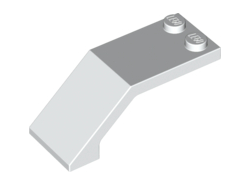 Windscreen 5 x 2 x 1 2/3, White (6070 / 4212154 / 4656261 / 6192714 / 6252516)