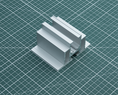 SKILLED TRACK алюминиевый профиль трека раздвижной двери