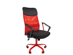 kreslo chairman 610 cmet black/red