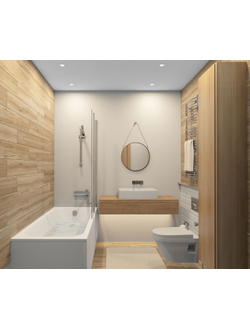 Точечный встраиваемый влагозащищенный светильник Denkirs DK3102-WH