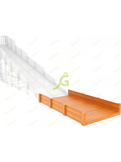 Выкат 3 метра для зимней горки фото