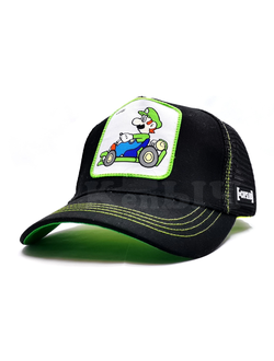 Бейсболка Capslab Luigi Capslab Super Mario с сеткой сзади