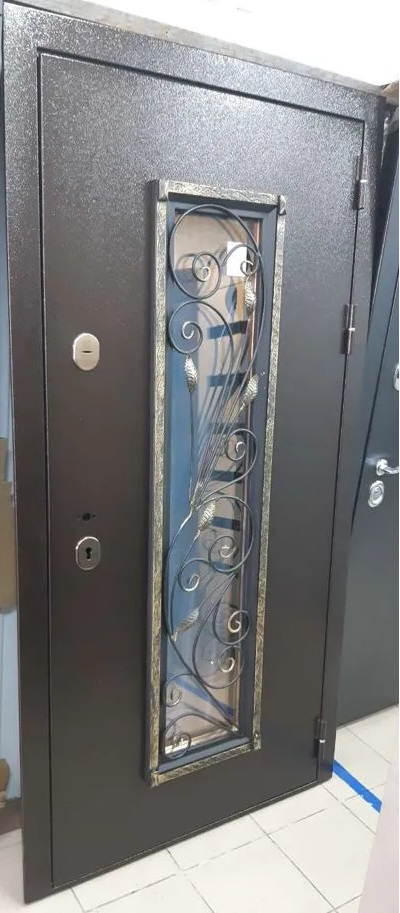 960*2050, ПРАВОЕ ОТКРЫВАНИЕ. AURUS (АУРУС) 100 мм. СТАЛЬ 1,5 мм. МЕДНЫЙ АНТИК/ ЦИНКОГРУНТ/ СОСНА ПРОВАНС