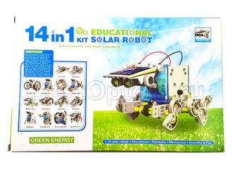 Конструктор на солнечных батареях Solar Robot (14 in 1)