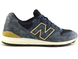 New Balance 996 Серо-золотые/замша (40-46) АРТ. S231