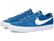 Nike Sb Zoom Blazer Low Pro Gt (Синие с белым) сбоку