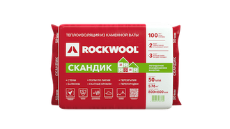 Гидрофобизированные плиты СКАНДИК ROCKWOOL