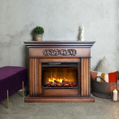 Электрокамин Кари LO с очагом Magic 24