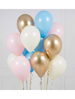 15 шаров с хром