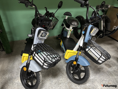 Электромопед GreenCamel Тайфун Sky Way (500W 48V12Ah) быстросъем серый