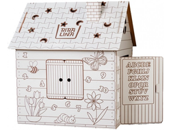 Дом раскраска Bibalina английский алфавит купить в Воронеже