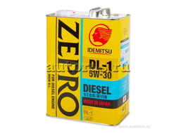 Масло моторное IDEMITSU Zepro Diesel DL-1 5W30 полусинтетическое 4 л 2156004