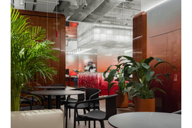 Кашпо рифленые для A-клуб в Шереметьево