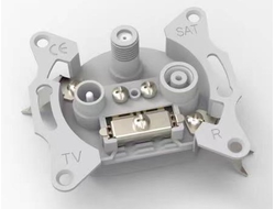 Механизм TV/FM/SAT оконечной розетки Wedder