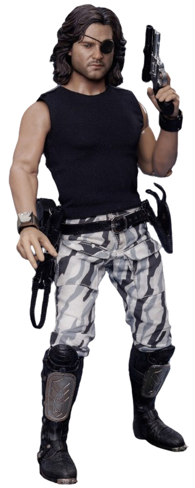 Змей Плискин, стандартная версия (Курт Рассел, "Побег из Нью-Йорка") - Коллекционная фигурка 1/6 Crown Series Escape from New York Snake Plissken Sculpted Hair ver (CRW004AS) - ASMUS TOYS