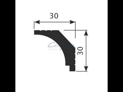 Карниз KX019 - 30*30*2000мм