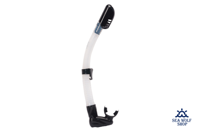 Маска для дайвинга с трубкой Scuba Brothers Flipper Black, комплект