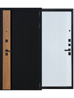 YoDoors 14 МАРСЕЛЬ Черный муар-Бианко