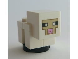 Minecraft Sheep, Lamb, White Legs - Brick Built, n/a (minesheep09)
