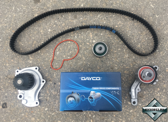 Ремкомплект ГРМ с помпой Dayco волга сайбер