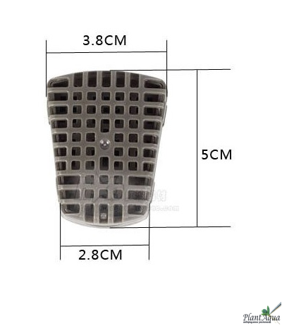 Площадка пластиковая с сеткой для культивации растений