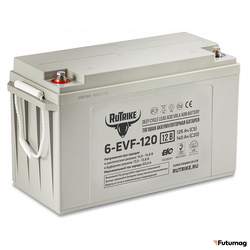 Тяговый аккумулятор RuTrike 6-EVF-120 (12V120A/H C3)