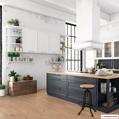 Ламинат Rooms Penthouse Дуб Кашмир Платиновый R1228A 33 класс толщина 12 мм с фаской 1.318 м2