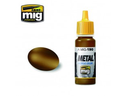 Ammo MIG: краска акриловая Old brass
