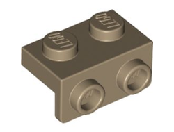 Bracket 1 x 2 - 1 x 2, Dark Tan (99781 6328477)