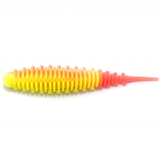 Приманка силиконовая Boroda Baits Mexer Tail 90 242-Lemon/Red