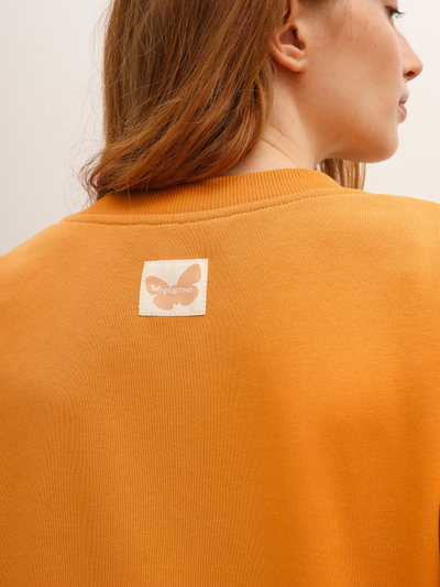 ЖЕНСКИЙ СВИТШОТ "РЫЖАЯ ПАСТЕЛЬ"