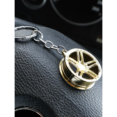 Брелок «Диск D-7» металл, ЗОЛОТО