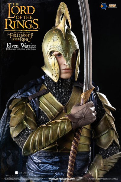 Эльфийский воин ("Властелин Колец") - Коллекционная ФИГУРКА 1/6 scale THE LORD OF THE RINGS SERIES  ELVEN WARRIOR (LOTR027W) - Asmus Toys
