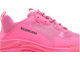 Balenciaga Triple S Sneaker Fluorescent Pink женские
