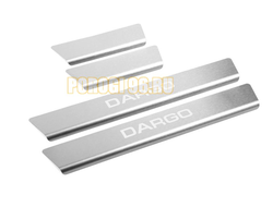 Накладки порогов RIVAL (4шт.) Haval Dargo 2022-