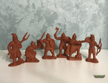 Набор солдатиков "Русичи" (Форма) 60мм Коричневый