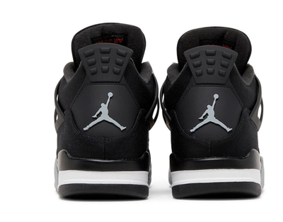 Nike Air Jordan 4 Retro Black White (Черные) Арт 2 новые