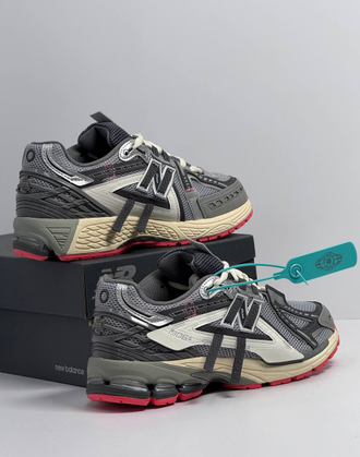 New Balance 1906A Slate Grey Drift Red