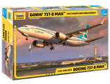 Сборная модель: (Звезда 7026) Пассажирский авиалайнер &quot;Боинг 737-8 MAX&quot;