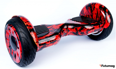 Гироскутер Smart Balance Premium 10.5 дюймов PRO Красный Огонь / Самобаланс + Тао-Тао