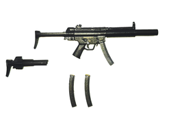 Пистолет-пулемет MP5SD 1/12 (PES007) - DAMTOYS