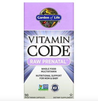 Garden of Life Vitamin Code RAW Prenatal - Мультивитаминный комплекс для беременных