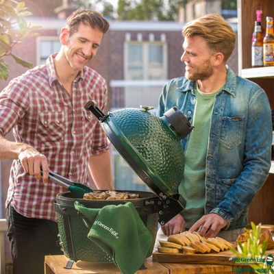Гриль керамический BIG GREEN EGG MiniMax, 119650