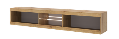 Гостиная ПРАГА - Тумба ТВ большая Дуб Вотан корпус