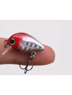 Воблер SeaskyFishing NANO 25мм/ 1,8г/ 0-0,3м/ ЦВЕТ 05 (уп-ка пакет)