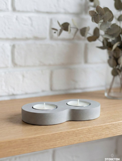 Подсвечник для чайной свечи «Бесконечность»