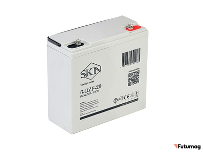 Тяговый аккумулятор SKN 6-DZF-20 (12V22.5A/H C5)